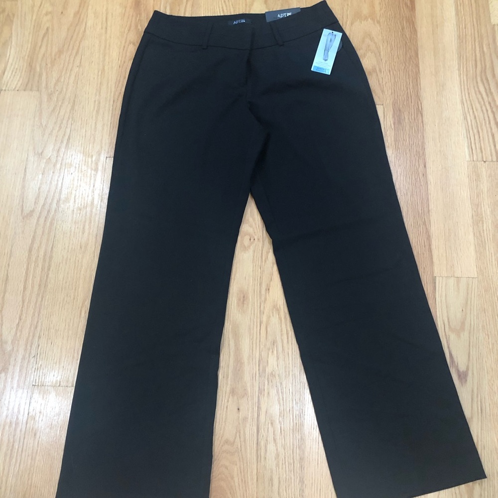 NWT Apartment 9 Size 12 Black Mid Rise Trousers